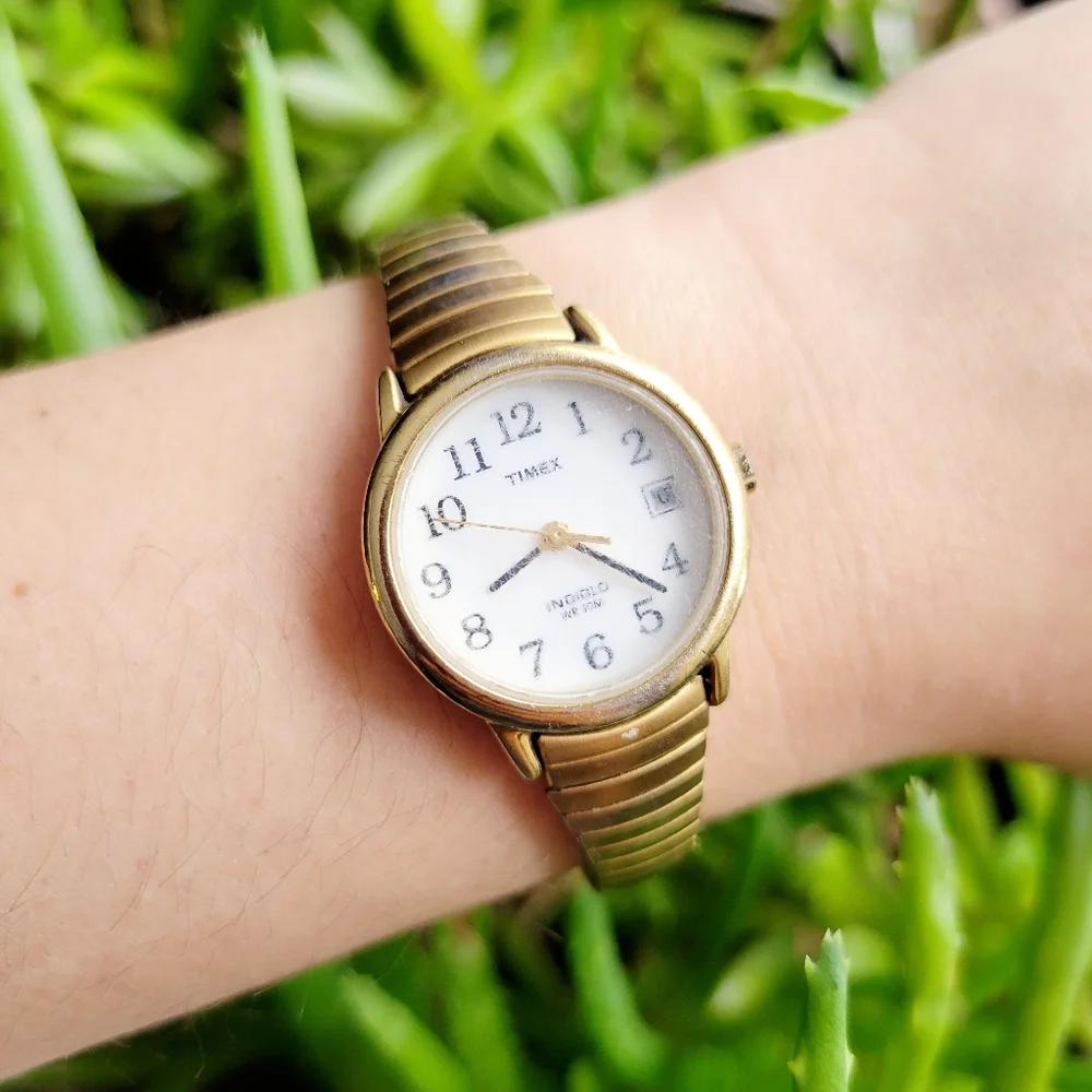 Vintage Timex Indiglo Stretch Watch